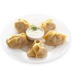 MANTY WITH BEEF AND PUMPKIN